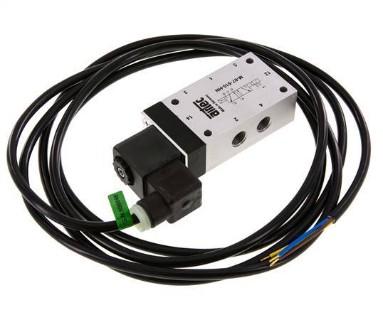 5/2 G1/4'' Magneetventiel 230V AC ATEX 1.5-10bar/21.0-140psi Airtec