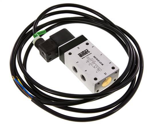 5/2 G1/4'' Magneetventiel 230V AC ATEX 1.5-10bar/21.0-140psi Airtec