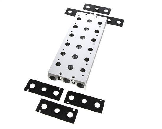 Manifold 6-Stations E.MC 5/2 5/3-weg