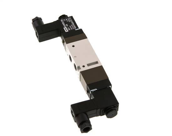 5/3 G1/8'' Midden Gesloten Magneetventiel 12V DC 2-10bar/28-140psi YPC