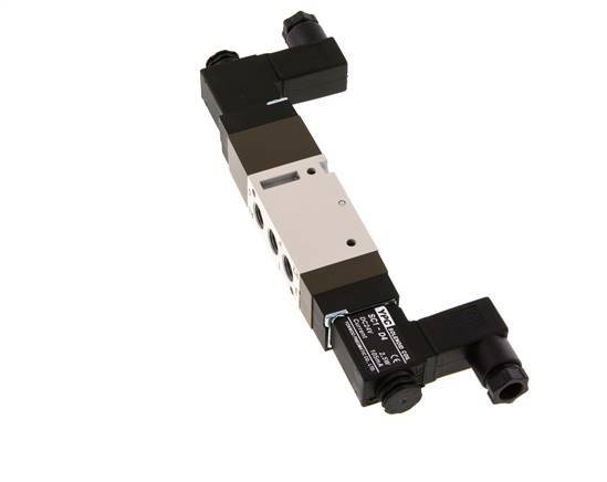 5/3 G1/8'' Midden Gesloten Magneetventiel 12V DC 2-10bar/28-140psi YPC