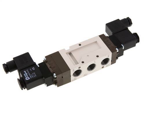 5/3 G3/8 '' Midden Gesloten Magneetventiel 115V AC 2-10bar/28-140psi YPC