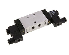 5/3 G1/4'' Middendruk Magneetventiel 24V DC 3-10bar/42-140psi Airtec
