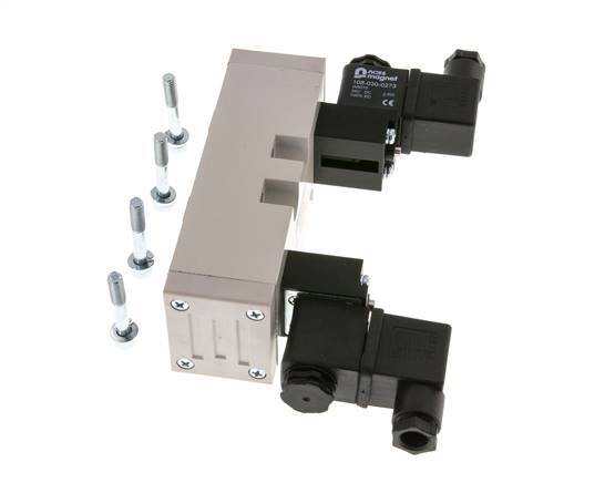 5/2 ISO 5599-2 Bi-Stabiel Magneetventiel 24V DC 1.5-10bar/21.0-140psi YPC