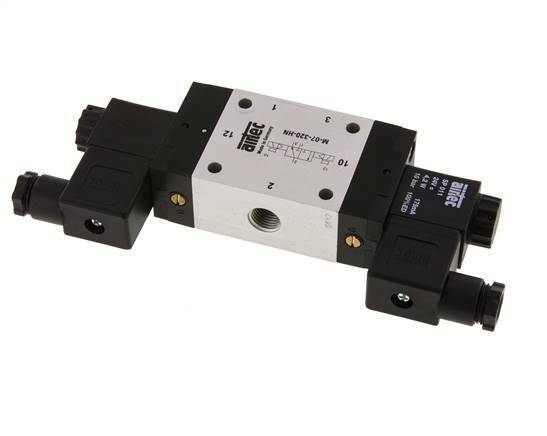 3/2 G1/4'' Bi-Stabiel Magneetventiel 24V DC 1.5-10bar/21.0-140psi Airtec