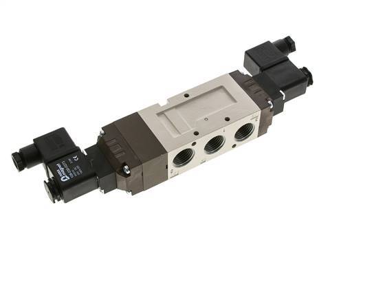 5/3 G1/2 '' Middenuitlaat Magneetventiel 24V DC 2-10bar/28-140psi YPC