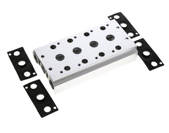 Manifold 4-Stations E.MC 5/2 5/3-weg