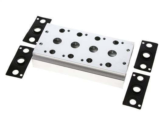 Manifold 4-Stations E.MC 5/2 5/3-weg