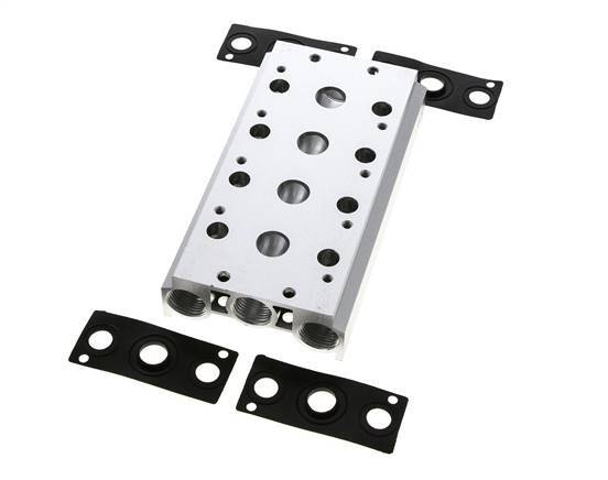 Manifold 4-Stations E.MC 5/2 5/3-weg