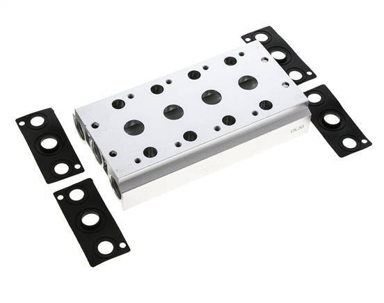 Manifold 4-Stations E.MC 5/2 5/3-weg