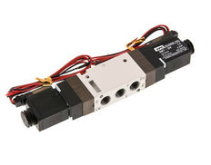 5/2 G1/8'' Bi-Stabiel Magneetventiel 24V DC 1.5-10bar/21.0-140psi 2-polige Stekker YPC