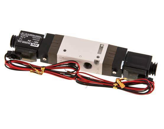 5/2 G1/8'' Bi-Stabiel Magneetventiel 24V DC 1.5-10bar/21.0-140psi 2-polige Stekker YPC