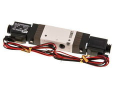 5/2 G1/8'' Bi-Stabiel Magneetventiel 24V DC 1.5-10bar/21.0-140psi 2-polige Stekker YPC