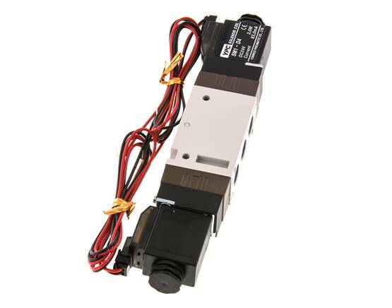 5/2 G1/8'' Bi-Stabiel Magneetventiel 24V DC 1.5-10bar/21.0-140psi 2-polige Stekker YPC