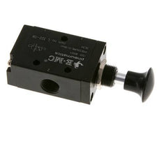 3/2 G1/4'' Axiale Handbediende Hefboom Ventiel Detent 0-8bar/0-112psi E.MC