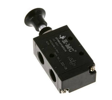 3/2 G1/4'' Axiale Handbediende Hefboom Ventiel Detent 0-8bar/0-112psi E.MC