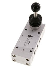 5/3 G1/4 '' Middenuitlaat Handbediend Hefboom Ventiel 0-12bar/0-168psi Airtec