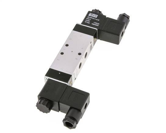 5/2 G1/8'' Bi-Stabiel Magneetventiel 12V DC 3-10bar/42-140psi Airtec