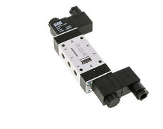 5/3 G1/8'' Midden Gesloten Magneetventiel 12V DC 3-8bar/42-112psi Airtec