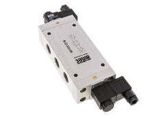5/3 G1/2'' Exhaust Center Solenoid Valve 24V AC 3-10bar/42-140psi Airtec