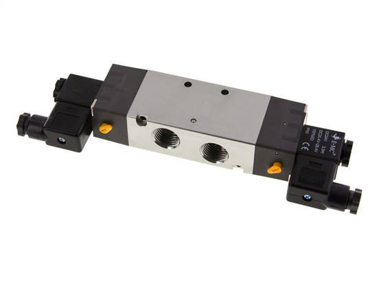 5/2 G1/2'' Bi-Stabiel Magneetventiel 24V AC 1.5-8bar/21.0-112psi E.MC