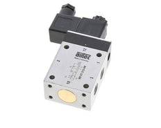 3/2 G1/4'' (G1/8'') Solenoid Valve External Pilot 12V DC -0.95-10bar/-13.2-140psi Airtec