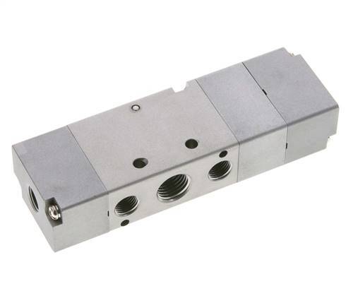 5/3 G1/4'' (G1/8'') Middendruk Luchtgestuurd Ventiel 1.5-8bar/21.0-112psi E.MC