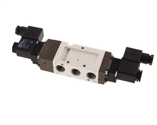 5/3 G3/8 '' Middenuitlaat Magneetventiel 24V DC 2-10bar/28-140psi YPC