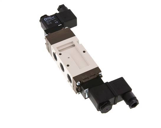 5/3 G3/8 '' Middenuitlaat Magneetventiel 24V DC 2-10bar/28-140psi YPC