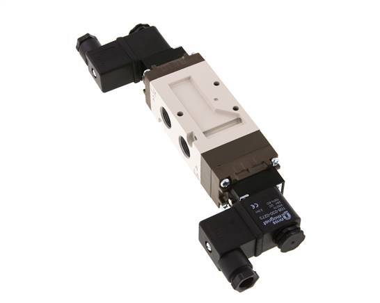 5/3 G3/8 '' Middenuitlaat Magneetventiel 24V DC 2-10bar/28-140psi YPC