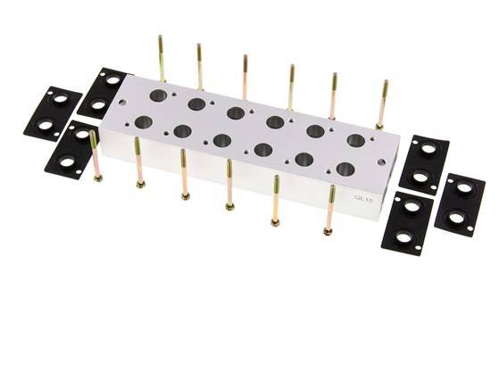 Manifold 6-Stations E.MC 3/2-weg