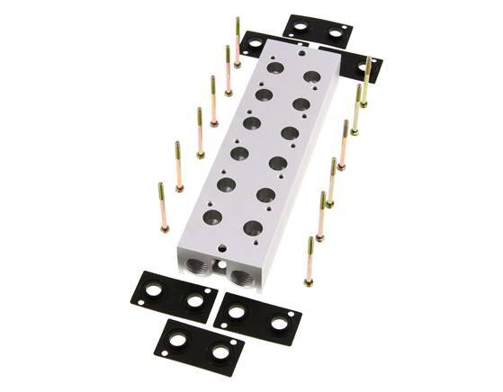 Manifold 6-Stations E.MC 3/2-weg