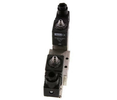 5/2 G1/4'' Bi-Stabiel Magneetventiel RVS 24V DC 2-12bar/28-168psi