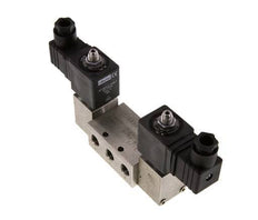 5/2 G1/4'' Bi-Stabiel Magneetventiel RVS 24V DC 2-12bar/28-168psi