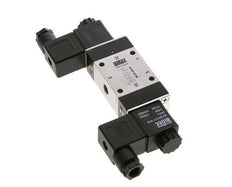 3/2 G1/8'' Bistable Solenoid Valve External Pilot 24V AC 0-10bar/0-140psi Airtec