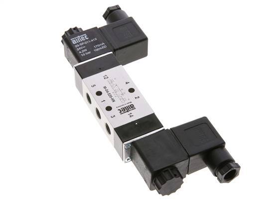 5/2 G1/8'' Bi-Stabiel Magneetventiel 24V AC 2.5-10bar/35.0-140psi Airtec