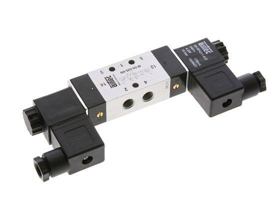 5/2 G1/8'' Bi-Stabiel Magneetventiel 24V AC 2.5-10bar/35.0-140psi Airtec