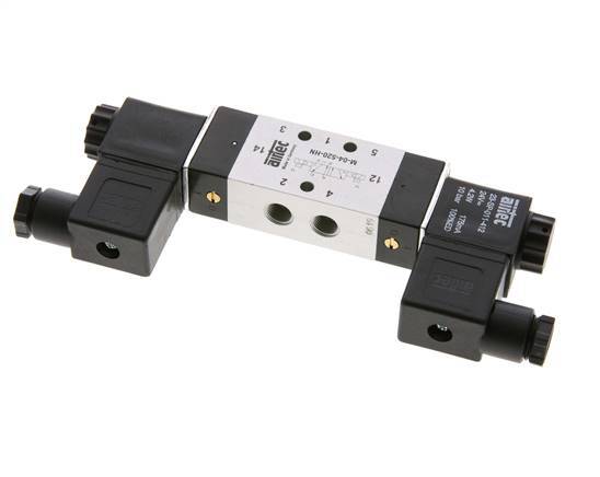 5/2 G1/8'' Bi-Stabiel Magneetventiel 24V AC 2.5-10bar/35.0-140psi Airtec
