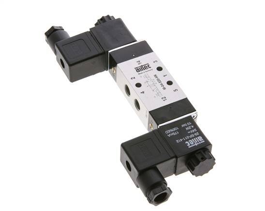 5/2 G1/8'' Bi-Stabiel Magneetventiel 24V AC 2.5-10bar/35.0-140psi Airtec