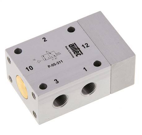 3/2 G1/8'' Luchtgestuurd Ventiel 1-10bar/14-140psi Airtec