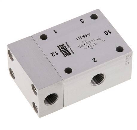 3/2 G1/8'' Luchtgestuurd Ventiel 1-10bar/14-140psi Airtec