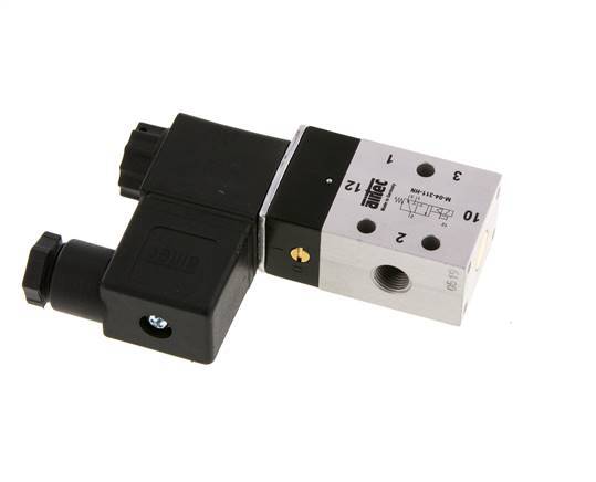 3/2 G1/8'' NC Magneetventiel 24V DC 2.5-10bar/35.0-140psi Airtec