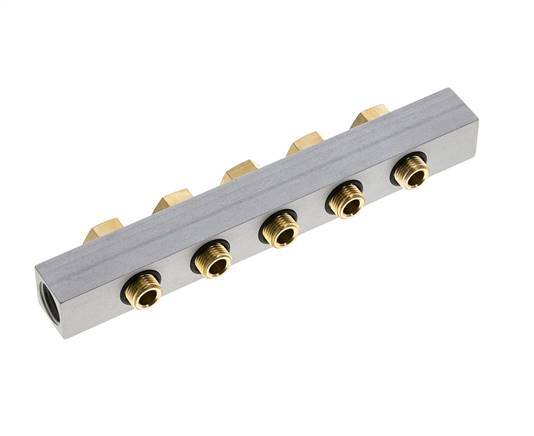 Manifold 5-Stations 3/2 5/2 5/3-weg Airtec M04/P04
