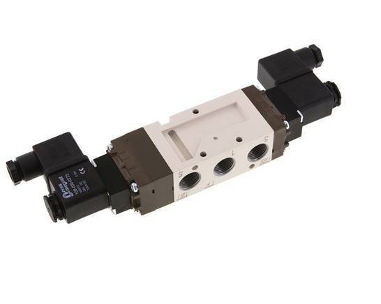 5/3 G3/8 '' Middenuitlaat Magneetventiel 115V AC 2-10bar/28-140psi YPC