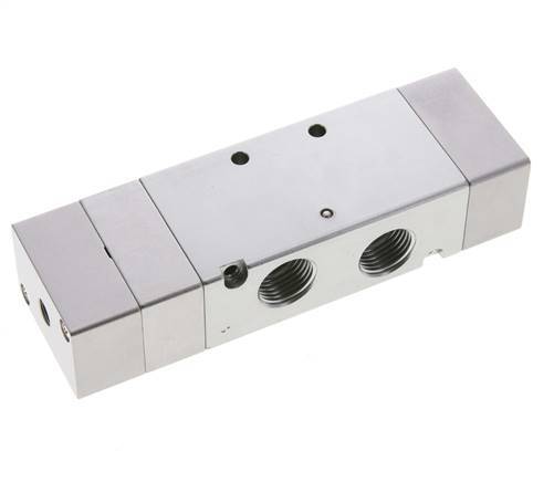 5/3 G1/2'' (G1/8'') Center Closed Air Pilot Valve 1.5-8bar/21.0-112psi E.MC
