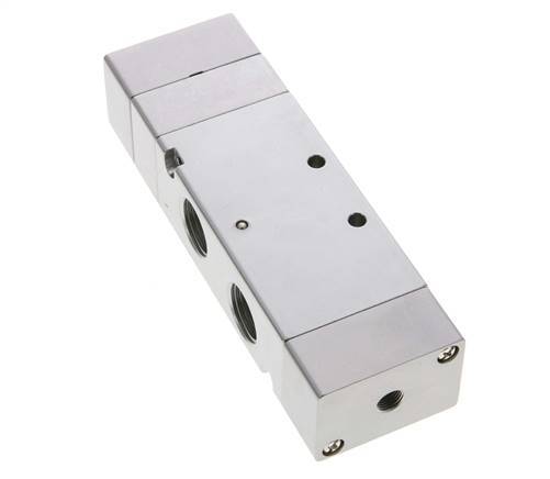 5/3 G1/2'' (G1/8'') Midden Gesloten Luchtgestuurd Ventiel 1.5-8bar/21.0-112psi E.MC