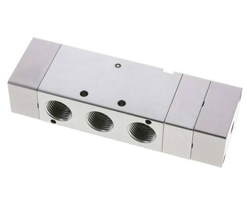5/3 G1/2'' (G1/8'') Middendruk Luchtgestuurd Ventiel 1.5-8bar/21.0-112psi E.MC