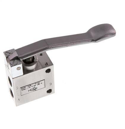 3/2 G1/4'' Universeel Sensor Hefboom Ventiel Heavy Duty -0.95-10bar/-13.2-140psi