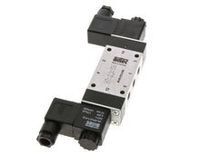 5/3 G1/8'' Middenuitlaat Magneetventiel 24V DC 3-8bar/42-112psi Airtec