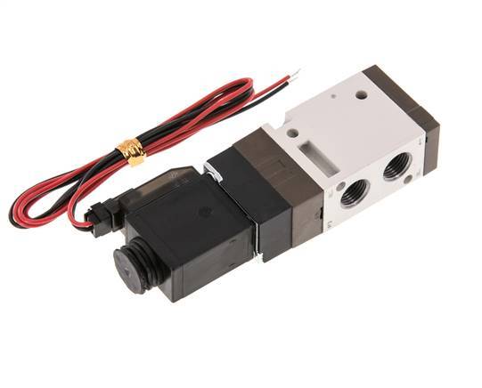 3/2 G1/8'' NC Magneetventiel 24V DC 1.5-10bar/21.0-140psi 2-polige Stekker YPC